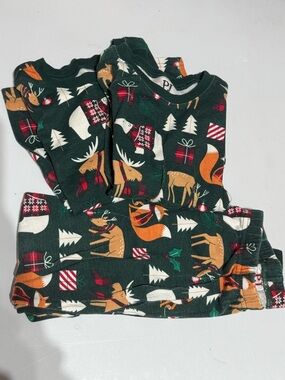 Unisex kids side 7 | Kids Forest Friends | Holiday Pajama Set | Children’s place
